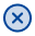 X Circle icon